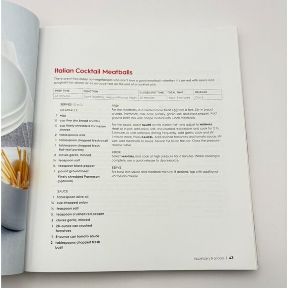 Instant Pot Miracle Cookbook From Gourmet to Everyday 175 Must Have Recipes - Picture 6 of 11